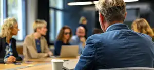 Foto von einem Seminar.